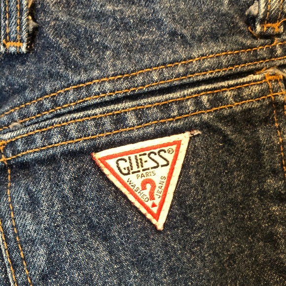 Vintage Guess zipper ankle Jeans - Picture 8 of 11
